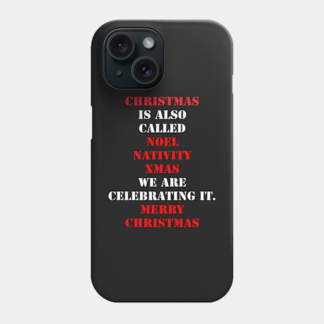 What is christmas? Phone Case by fantastic-designs