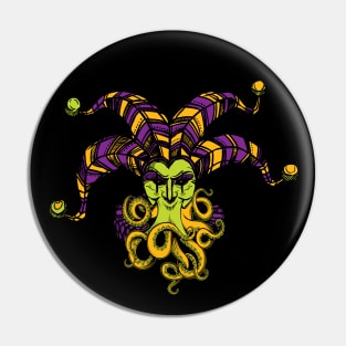 Demon Joker Pin