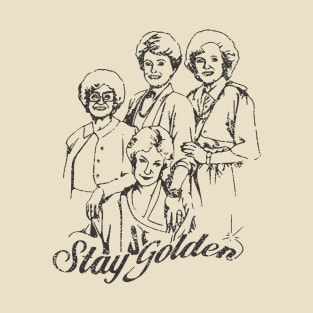 Stay Golden Retro T-Shirt