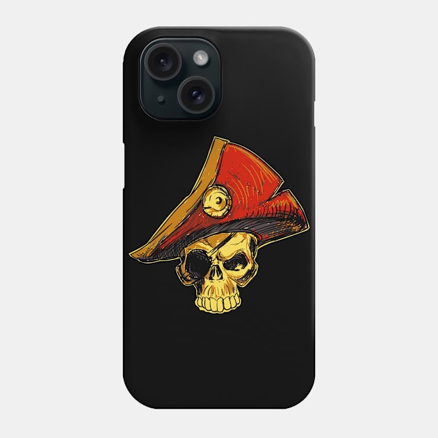 Sea Skull Phone Case by viSionDesign