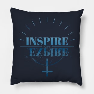 Inspire or Expire Pillow