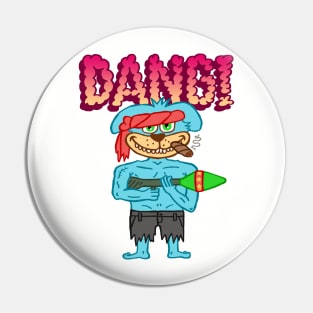 DANG! ROCKET LAUNCHER Pin