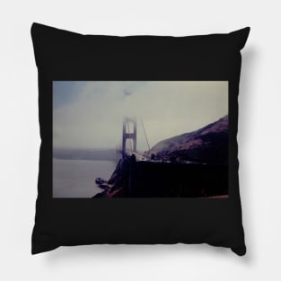 Vintage Golden Gate Pillow