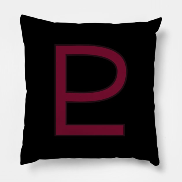 MOON PRISM - PLUTO SIGN Pillow by sorenkalla