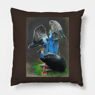 Cassowary Pillow