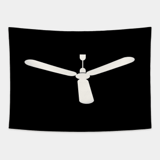 White fan Tapestry