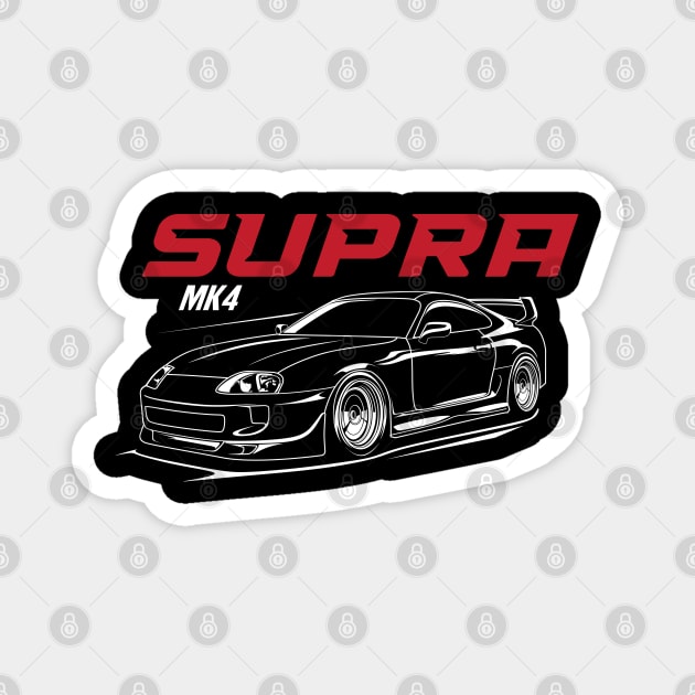 Toyota Supra Magnet by JDMAPEX