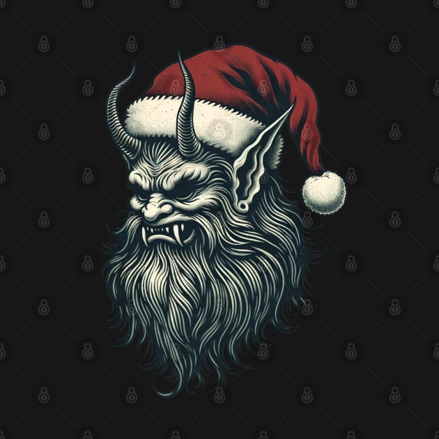 Krampus Claus by Retro Travel Design