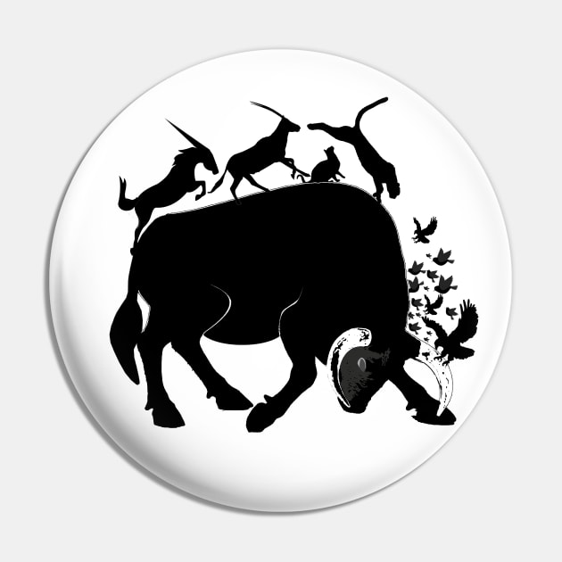 Wild Pin by Creation Cartoon