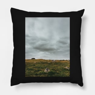 Grazing Horses Pillow