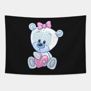 teddy bear take love Tapestry