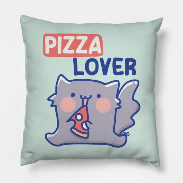 pizza lover Pillow by Sugar Bubbles 