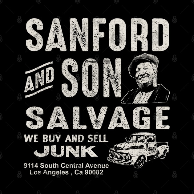 Sanford and Son Worn-Out Sign by Alema Art