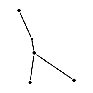 Star Pattern - Cancer (Black) _003 T-Shirt