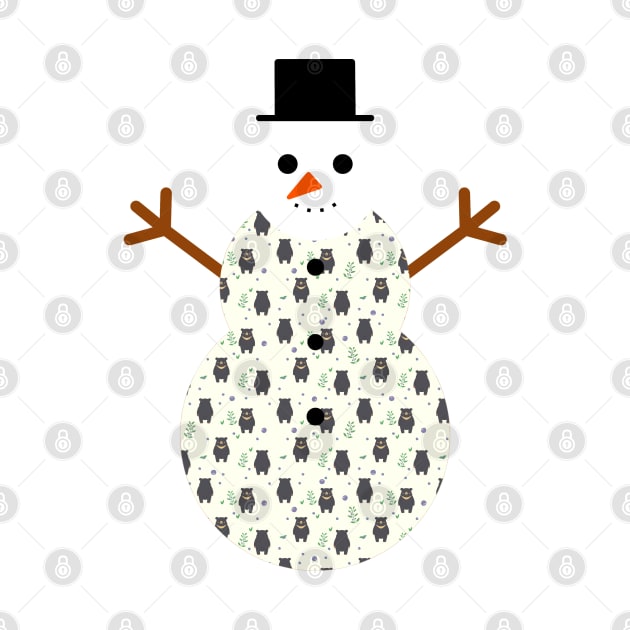 bear snowman by Nicostore