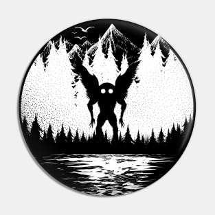 Mothman Pin