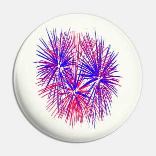 Light Up The Night Sky Colorful Fireworks Celebrations 10 Pin