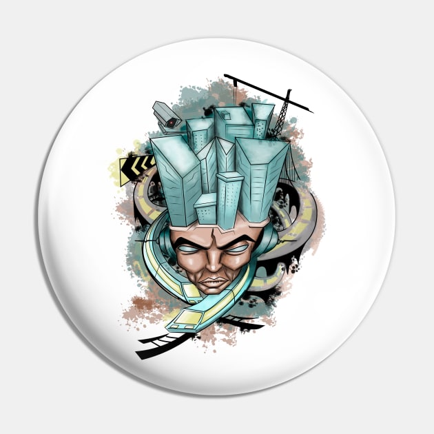 Street Head Pin by Illcesar