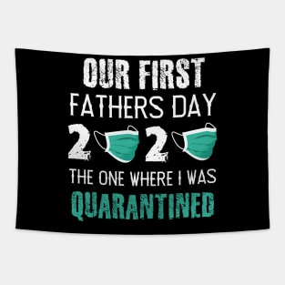 Fathers Day Quarantined Tapestry