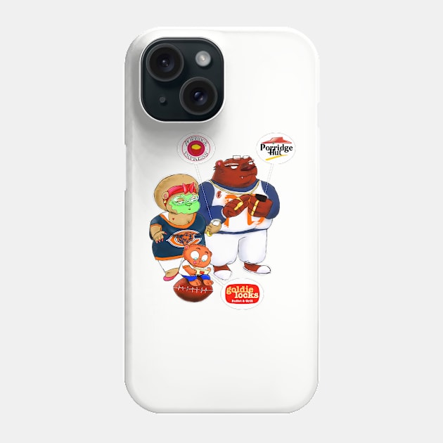 The Bears (No BG) Phone Case by madtownstudio3000