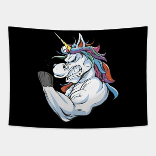 Strong unicorn creature Tapestry