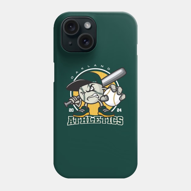 Oakland Baseball - 2024 Season Phone Case by Nagorniak