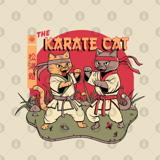 Karate Cat by NathanRiccelle