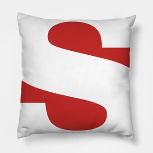 Lowercase Letter S - Fun Halloween Costume Pillow