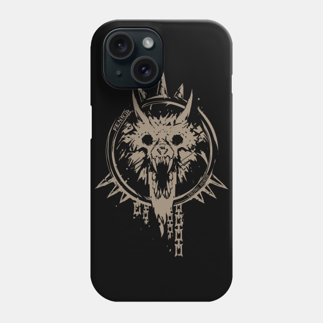 Fenrir - Viking horde Phone Case by dimidevos