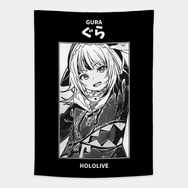 Gawr Gura Hololive Tapestry by KMSbyZet