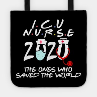 intensive care unit 2020 icu nurse gift Tote