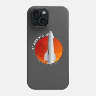 Starship Orbital Launch Phone Case