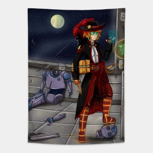 Space Pirate Tapestry