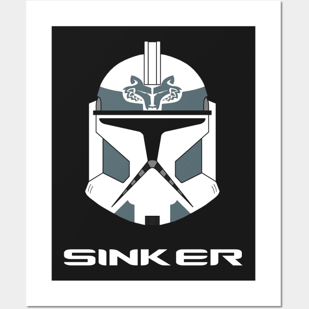 Sinker Phase I - Clone Trooper - Posters and Art Prints