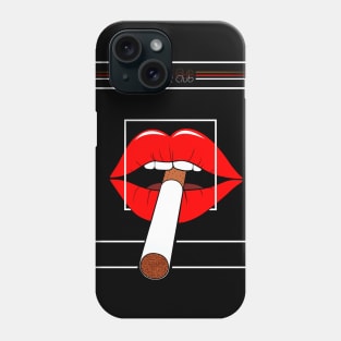 Lips Cigarette - Forfeit Club Phone Case