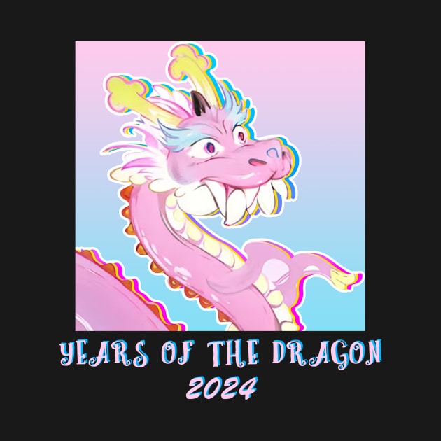 Golden Years of the Dragon 2024 by LycheeDesign