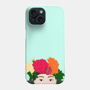 crown flower girl Phone Case