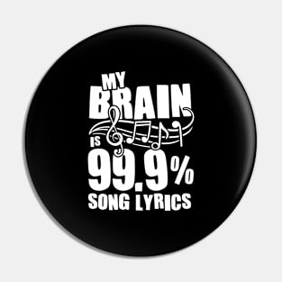 My Brain Song Lyrics Musician Music Pin