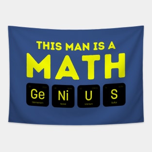 This Man Is A Math Genius Tapestry