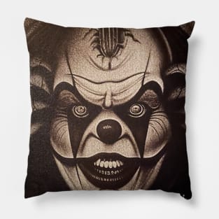 Evil Clown Pillow