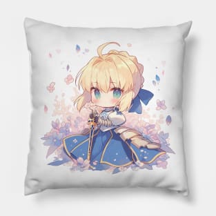 chibi saber Pillow