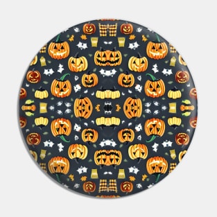 Halloween art ideas pattern #2 Pin