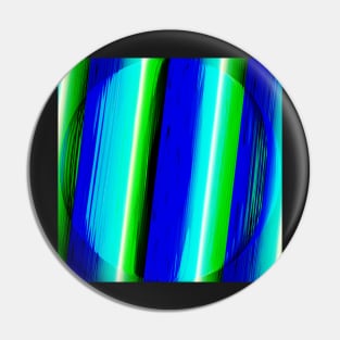 Blue and green diagonals Pin