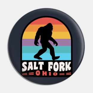 Salt Fork State Park Sasquatch Bigfoot Ohio Pin