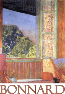 The Open Window by Pierre Bonnard Magnet