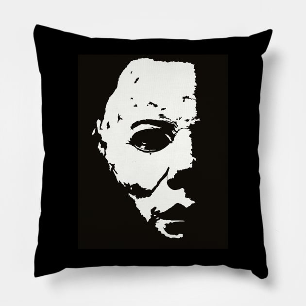 Negative Creeps - Michael Myers Pillow by BludBros