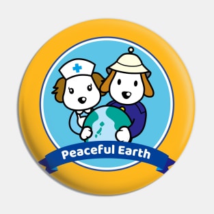 Peaceful Earth Pin