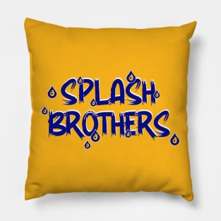 splash brothers curry Pillow