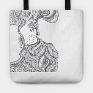 Squiggly Lady Tote