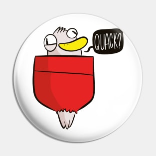 Funny Pocket Duck Pin